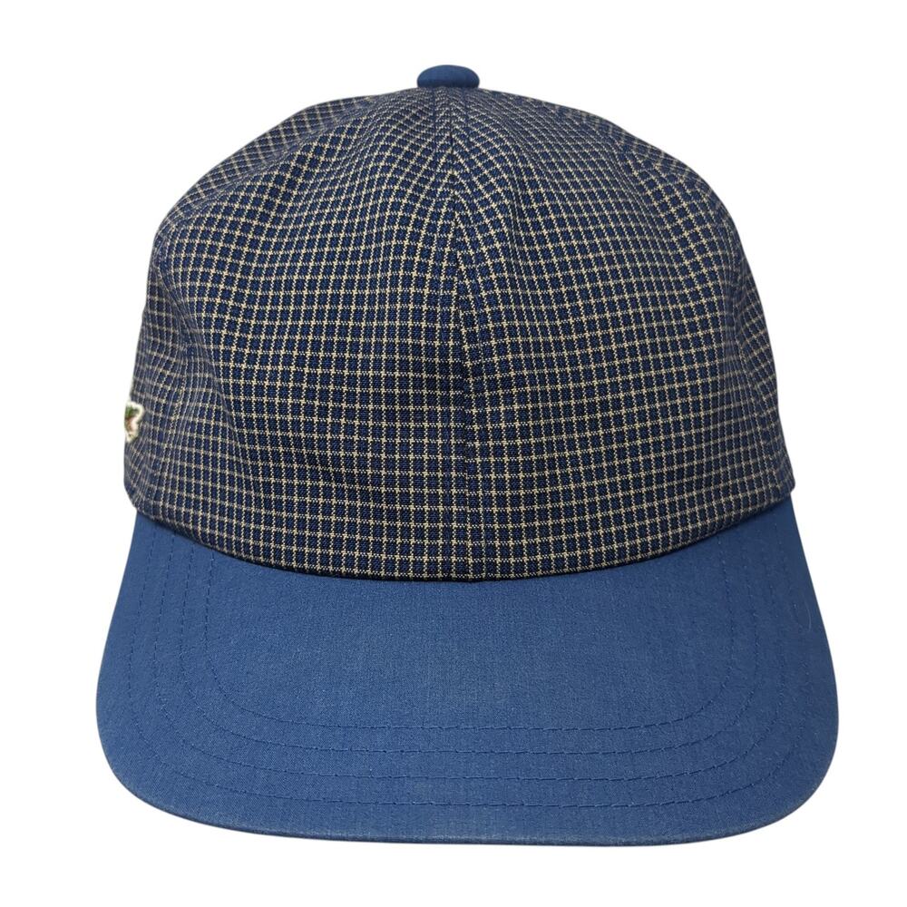 Chemise Lacoste Stretchy Hat Blue Pattern Embroidered Crocodile Logo